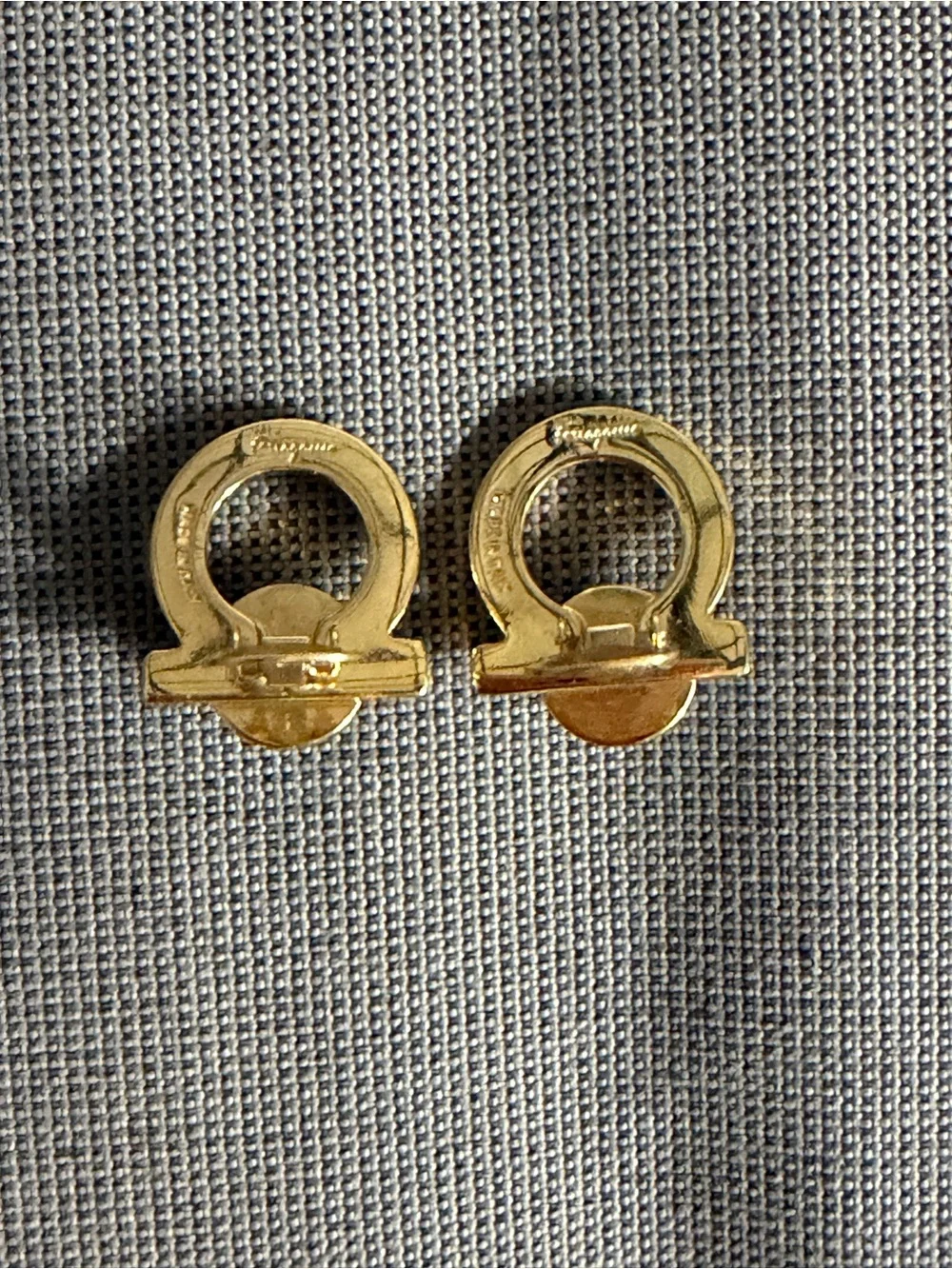 Salvatore Ferragamo Gold-Tone Pearl Clip-On Earrings